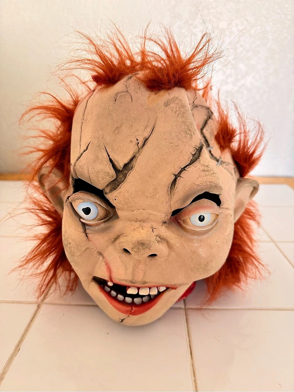 Universal Studios 2004 Seed of Chucky Horror Halloween Mask Glen Doll Latex EUC
